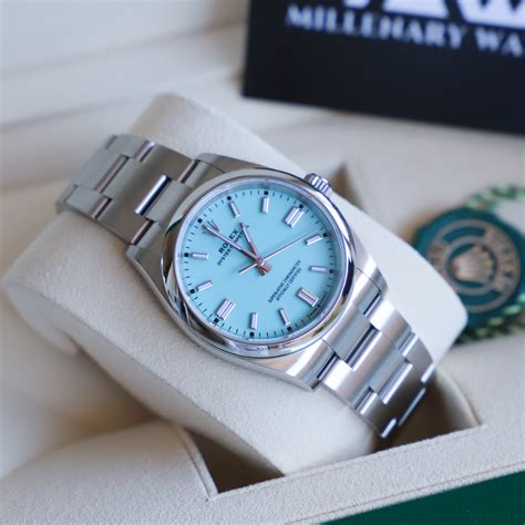 rolex in acqua|rolex op tiffany blue.